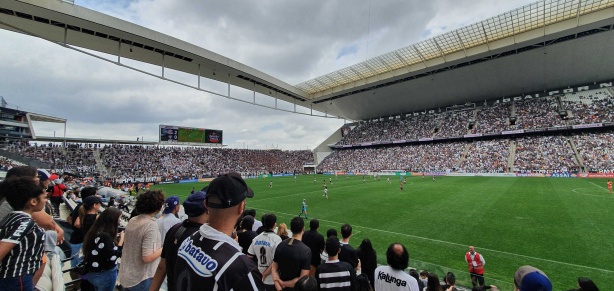 Arena Corinthians foi recentemente palco do título do Timão no Paulista Feminino