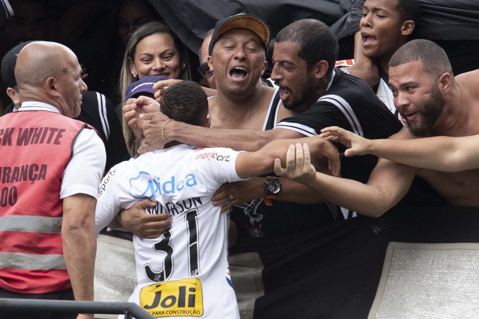 Janderson foi julgado por comemorar seu gol no alambrado da Arena Corinthians