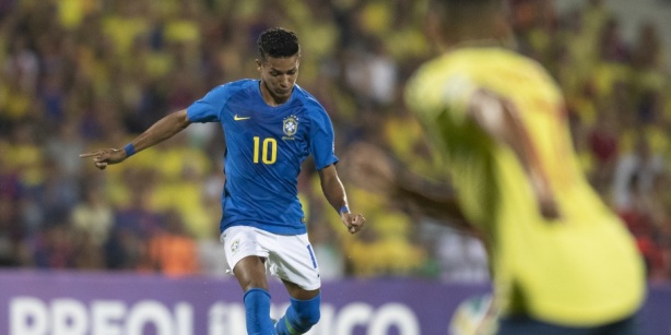 O meia Pedrinho é o camisa 10 da seleção brasileira neste Pré-Olímpico