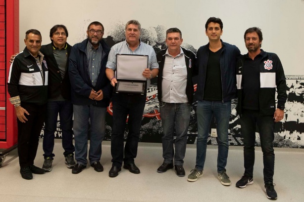 Diretoria do Corinthians deu boas vindas aos paraguaios na Arena
