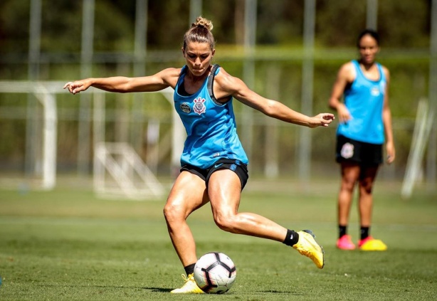 Tamires chegou ao Corinthians em julho de 2019