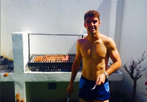 Boselli gosta de sair e até fazer churrasco, mas não consome bebida alcoólica