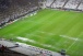 Chuva deixa po�as e prejudica gramado da Arena Corinthians durante duelo com Santo Andr�