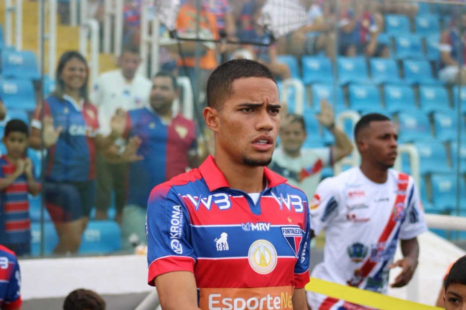 Atacante Madson fez sua primeira partida pelo Fortaleza neste domingo
