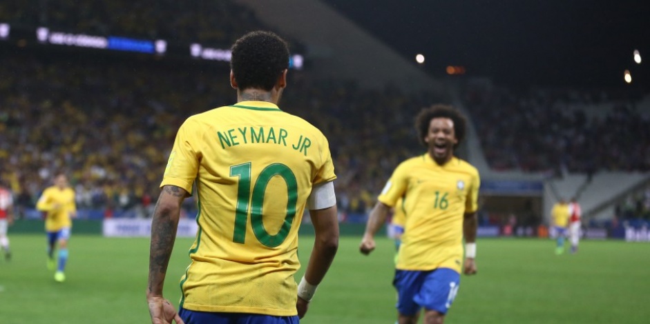 Neymar  o jogador que nunca atuou a favor ou contra o Corinthians no local que mais fez gols na Arena