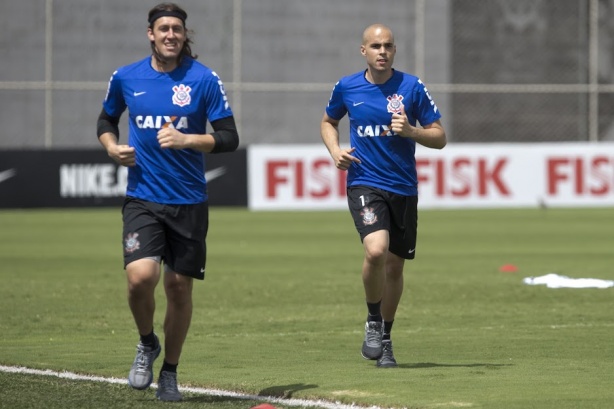 J�lio C�sar defende titularidade de C�ssio no Corinthians