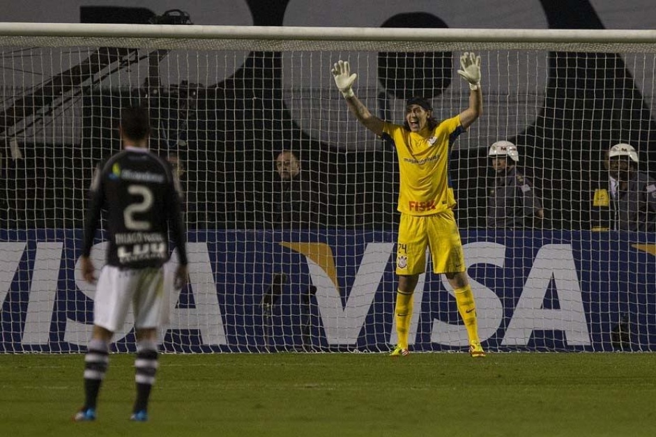 Cssio fez uma das defesas mais importantes da histria do Corinthians, contra o Vasco, na Libertadores 2012