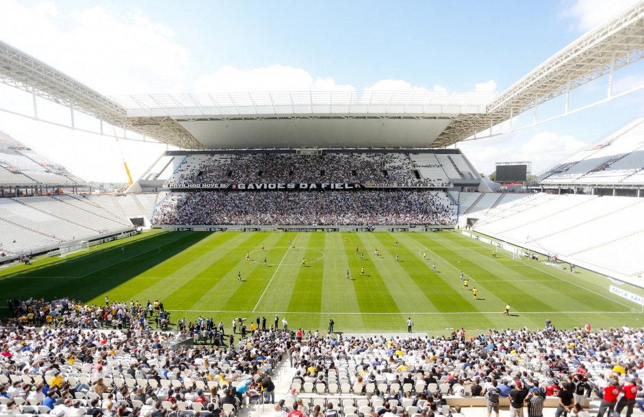 Arena Corinthians recebeu evento festivo de inaugurao h seis anos