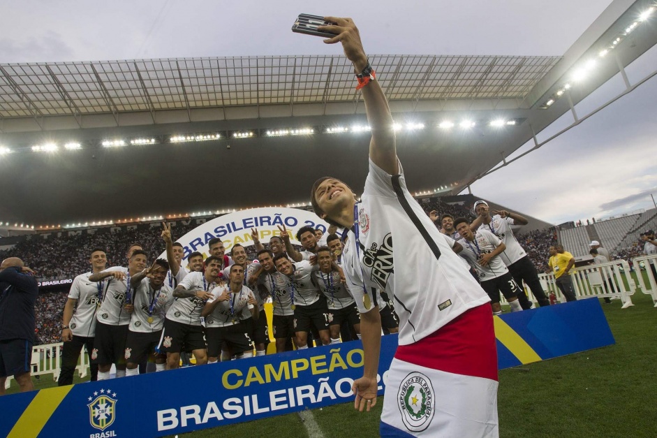 Romero marcou poca com a camisa do Corinthians na Arena, em Itaquera