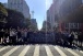 Grupo de torcedores do Corinthians faz manifesta��o a favor da democracia na Paulista