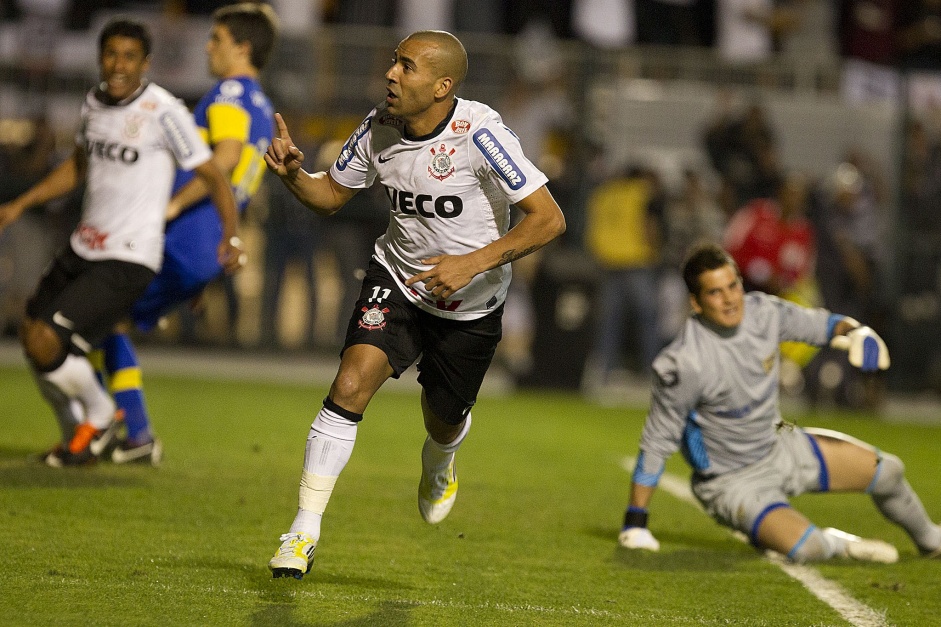 Sheik marcou os gols do ttulo da Libertadores em 2012