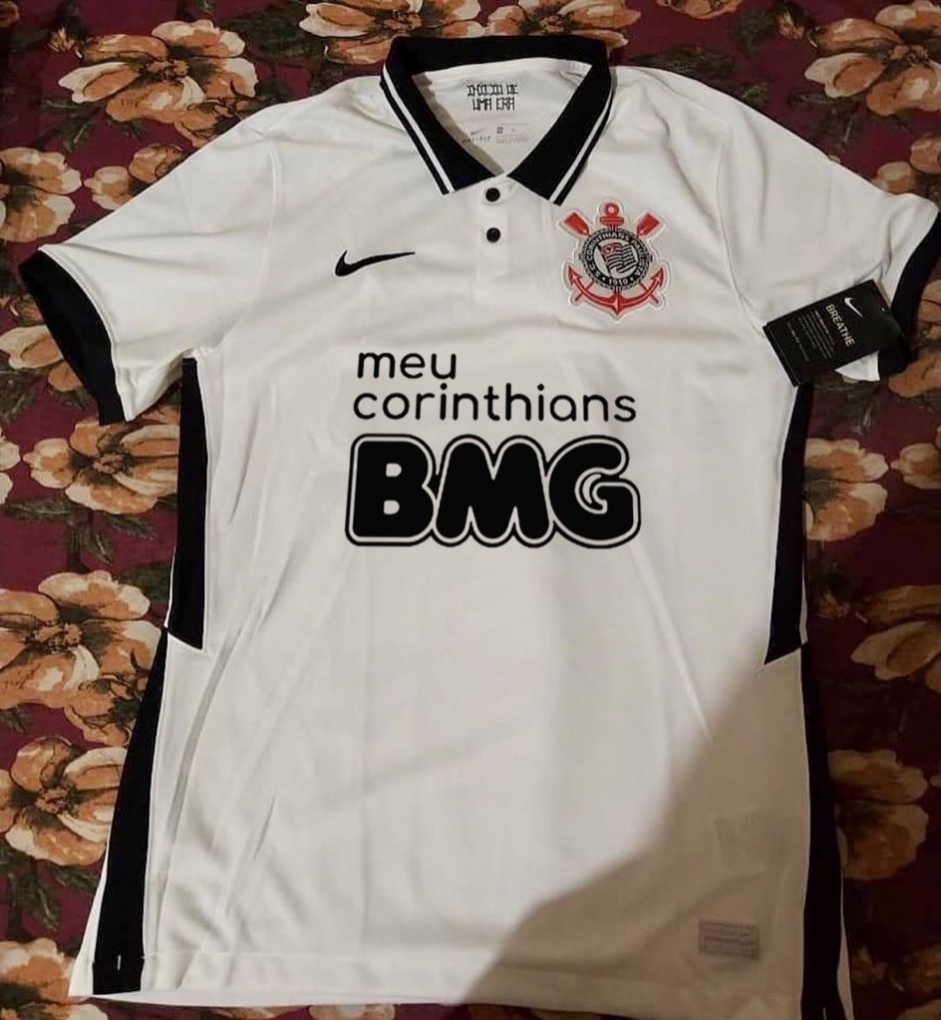 Banco BMG deve mudar as cores de seu logo no novo uniforme do Corinthians