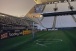 Um 8 x 0 foi pichado no gramado da Arena