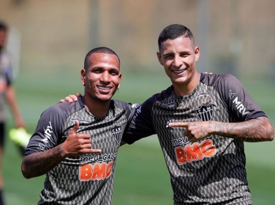 Otero criou uma amizade com ex-jogadores do Corinthians em seus tempos de Atltico-MG