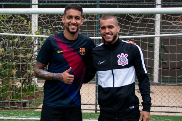 Dupla ligada ao Tim�o trabalha junto para manter forma f�sica