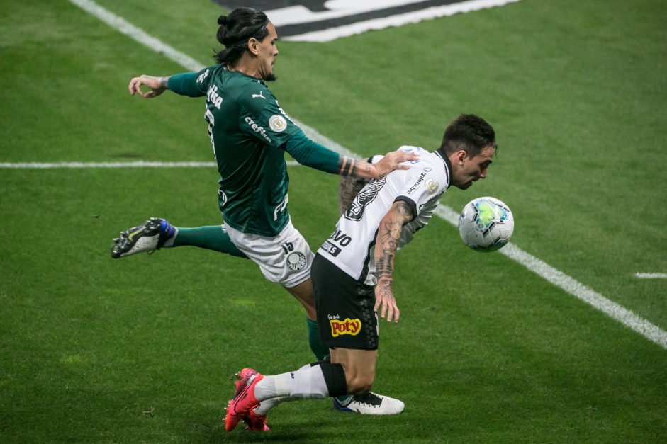 Corinthians no conseguiu fazer frente ao Palmeiras na Arena