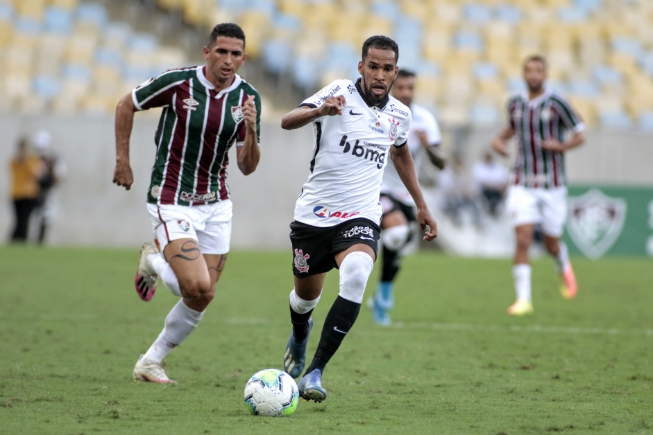 Corinthians perdeu para o Fluminense neste domingo