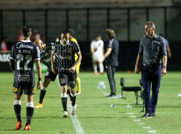 Mancini chegou a sua segunda vitória pelo Corinthians