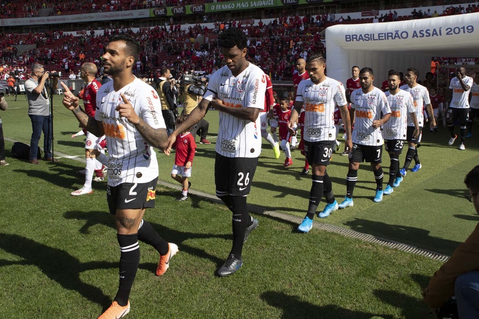 O retrospecto entre Corinthians e Internacional  positivo para o Timo