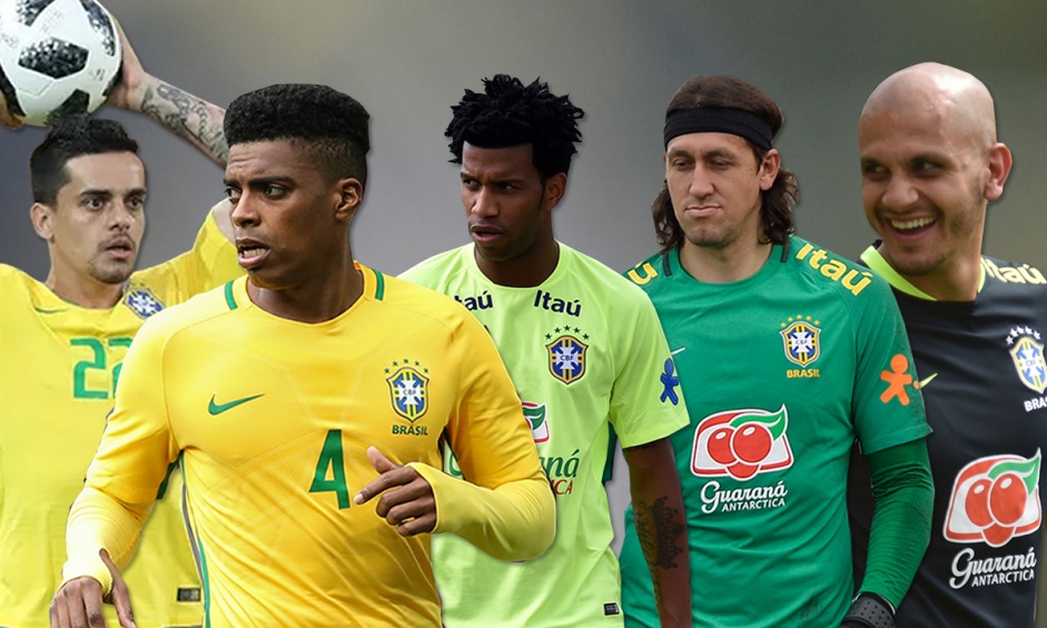 Quinteto do Corinthians já vestiu as cores da Seleção Brasileira