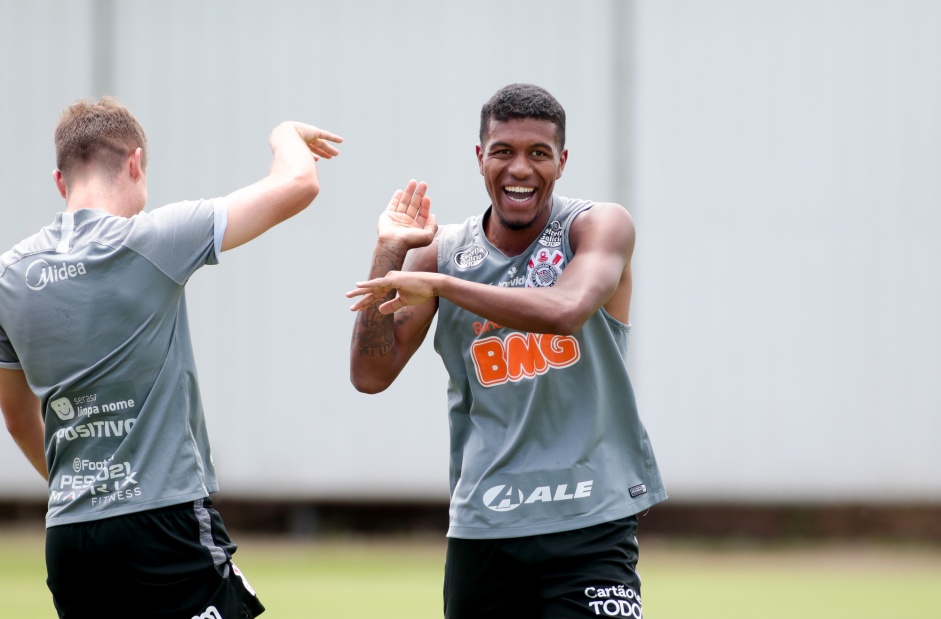 Corinthians fez seu ltimo treino no CT Joaquim Grava na segunda-feira