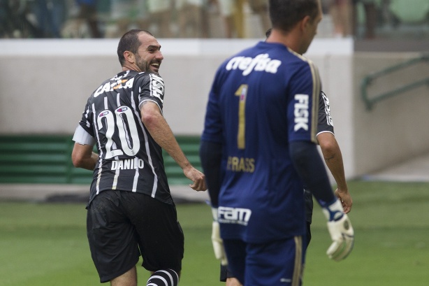 Em 2015, Danilo marcou o primeiro gol em D�rbis do Allianz Parque, palco do cl�ssico desta noite