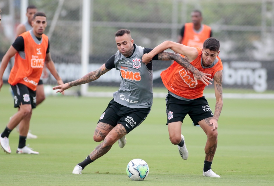 Corinthians se reapresentoou na tarde desat sexta-feira de olho em jogo contra o Red Bull Bragantino
