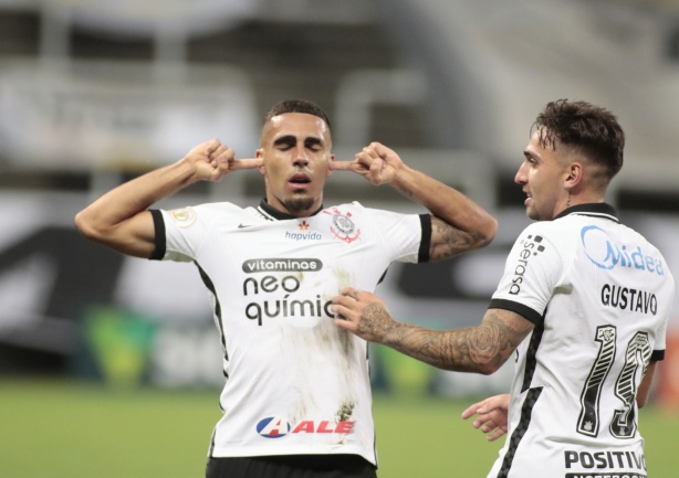 Gabriel foi o �nico atleta do Corinthians expulso na atual edi��o do Brasileiro