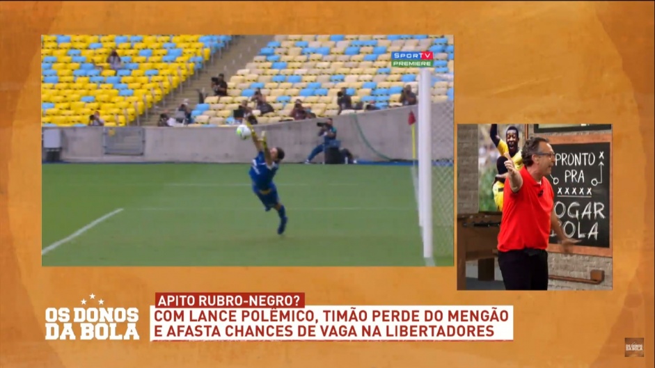 Neto aponta falha de Cssio no segundo gol do Flamengo