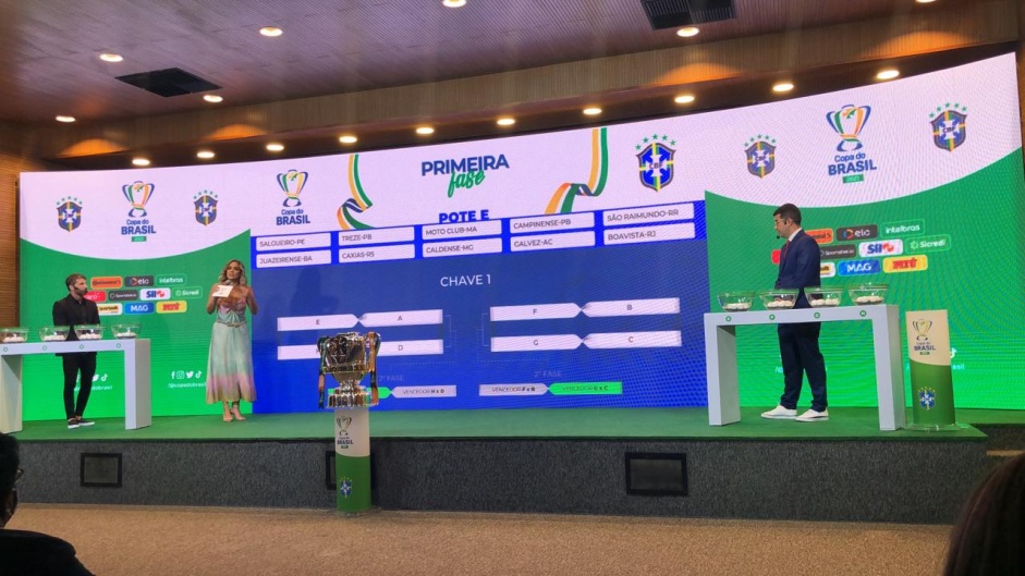 CBF sorteou a primeira fase da Copa do Brasil