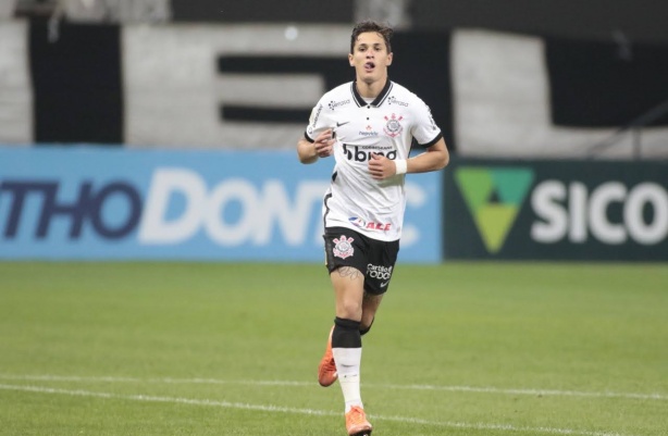 Mateus Vital falou sobre sua boa atua��o individual contra o Palmeiras