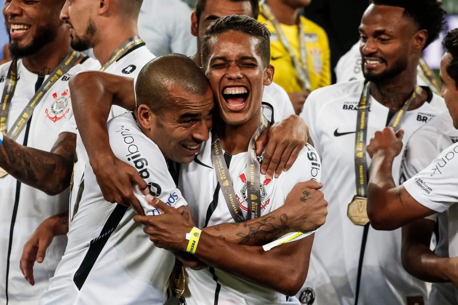 A quinta-feira do Corinthians foi marcada por lembranas da conquista do Paulista de 2018