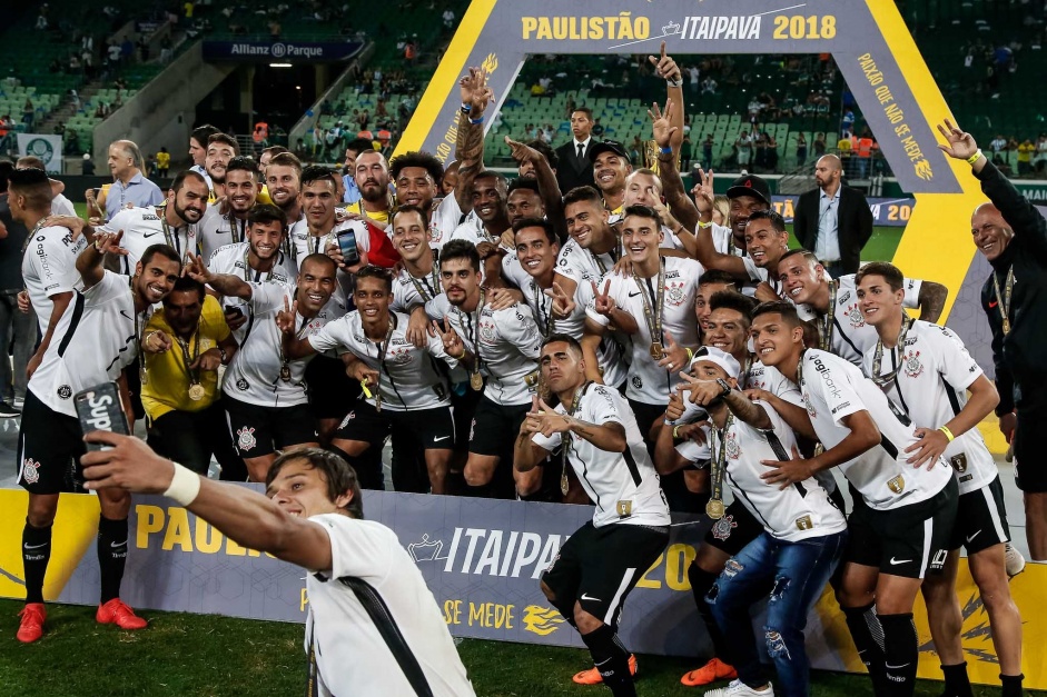 Corinthians conquistou o bicampeonato Paulista diante do Palmeiras em 2018