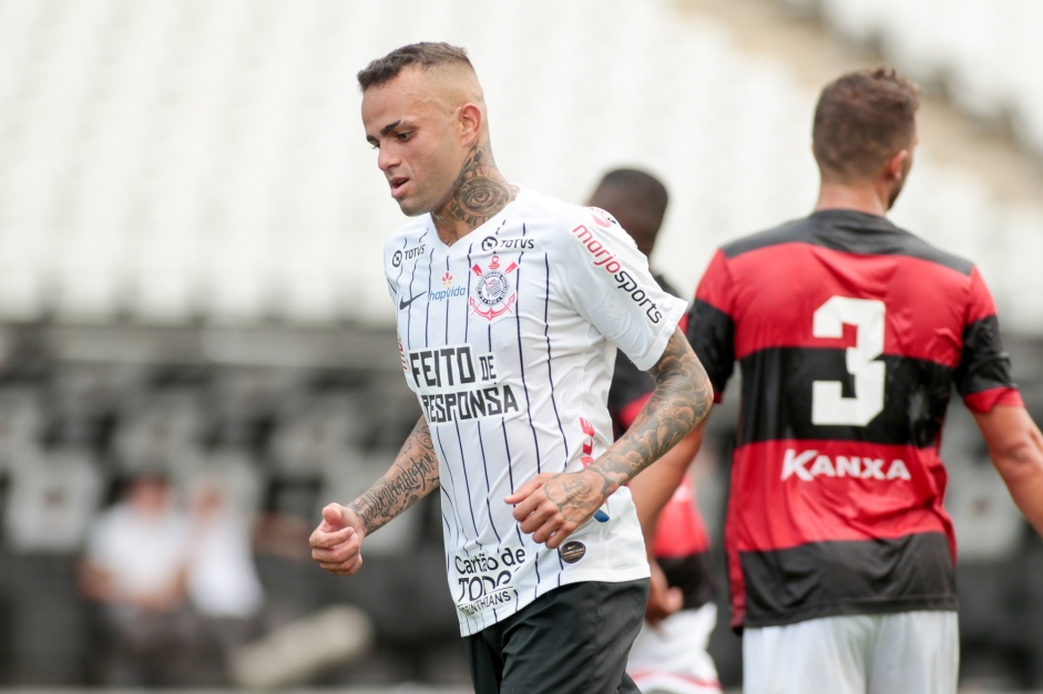 Luan marcou o gol de empate entre Corinthians e Ituano pelo Paulistão 2020