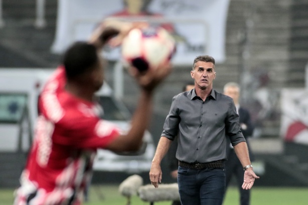 Mancini analisou o desempenho do Corinthians no clássico deste domingo, contra o São Paulo