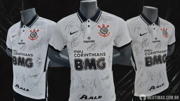 Meu Tim�o realiza sorteio por camisa autografada do Corinthians