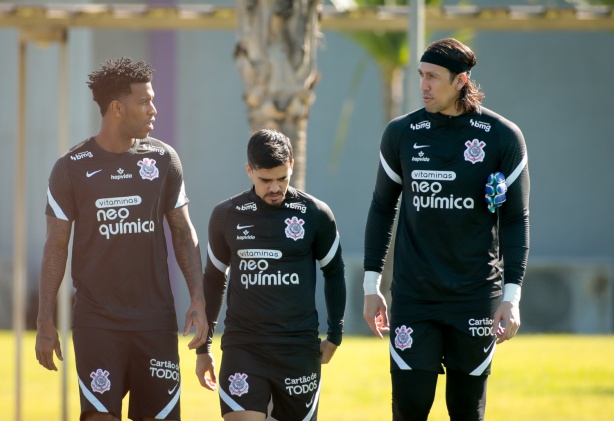 Gil, Fagner e Cássio são oalguns dos prováveis titulares do Corinthians