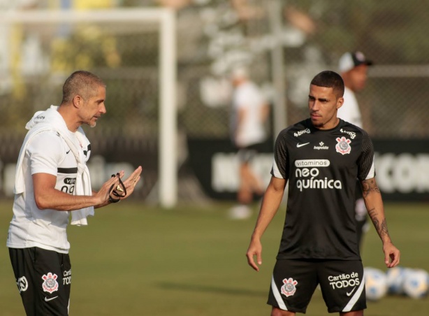 Gabriel falou sobre como o Corinthians deve se portar na decisão de quarta-feira