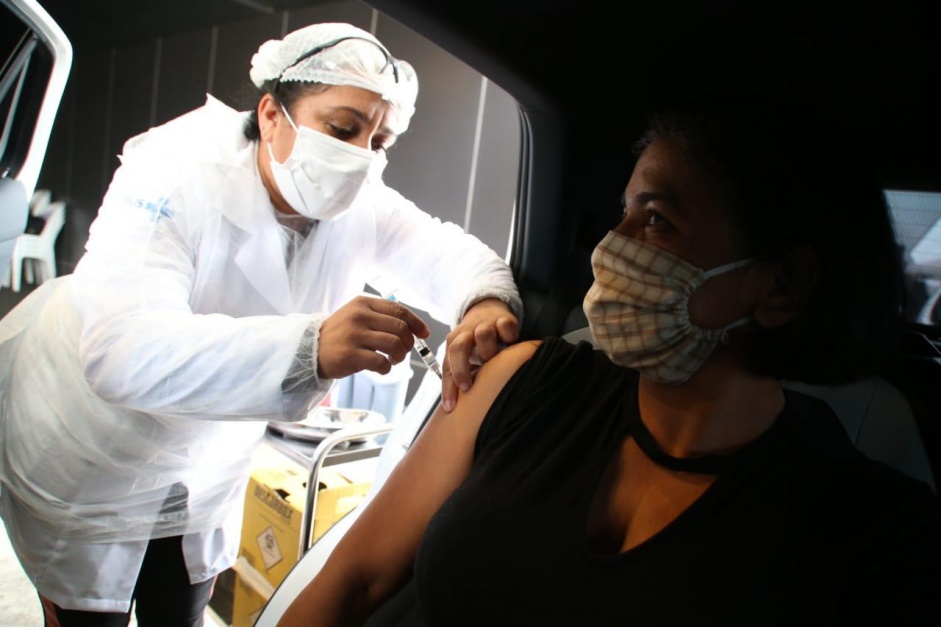 Neo Quimca Arena passou das 14 mil doses de vacina aplicadas desde o lanamento da campanha de vacinao