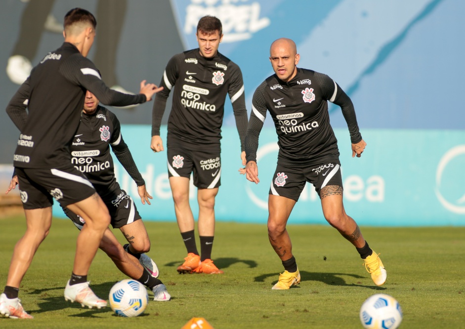 Corinthians finalizou a preparao para enfrentar o Internacional
