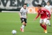 Sylvinho analisa possibilidade de escalar o Corinthians com Mosquito e Marquinhos juntos