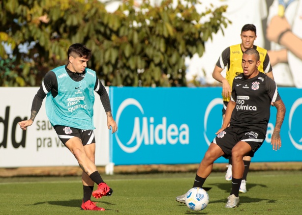 Corinthians segue preparação para o jogo contra o Atlético-MG