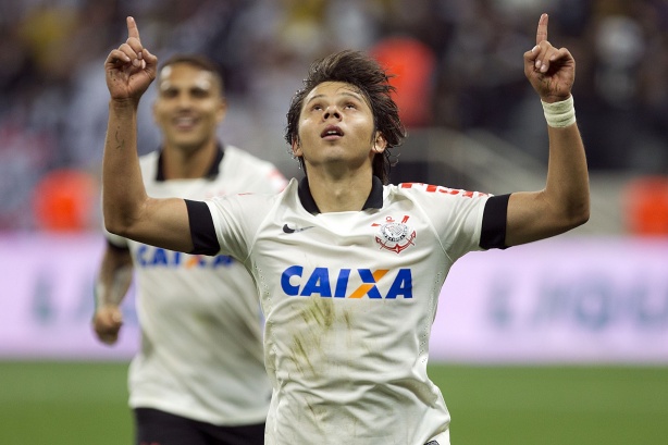Romero marcou 38 gols em 221 jogos pelo Corinthians; 27 tentos foram na Neo Qu�mica Arena