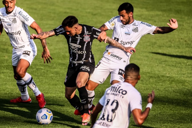 Corinthians empatou em 0 a 0 com o Santos neste domingo pelo Brasileir�o