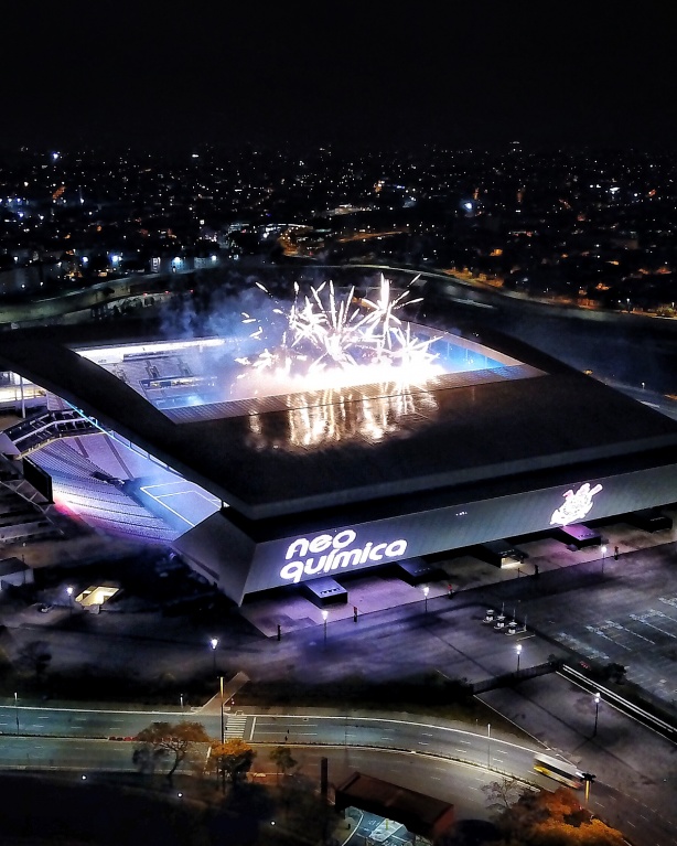 O Corinthians fez o anúncio oficial do Naming Rights na live de 110 anos
