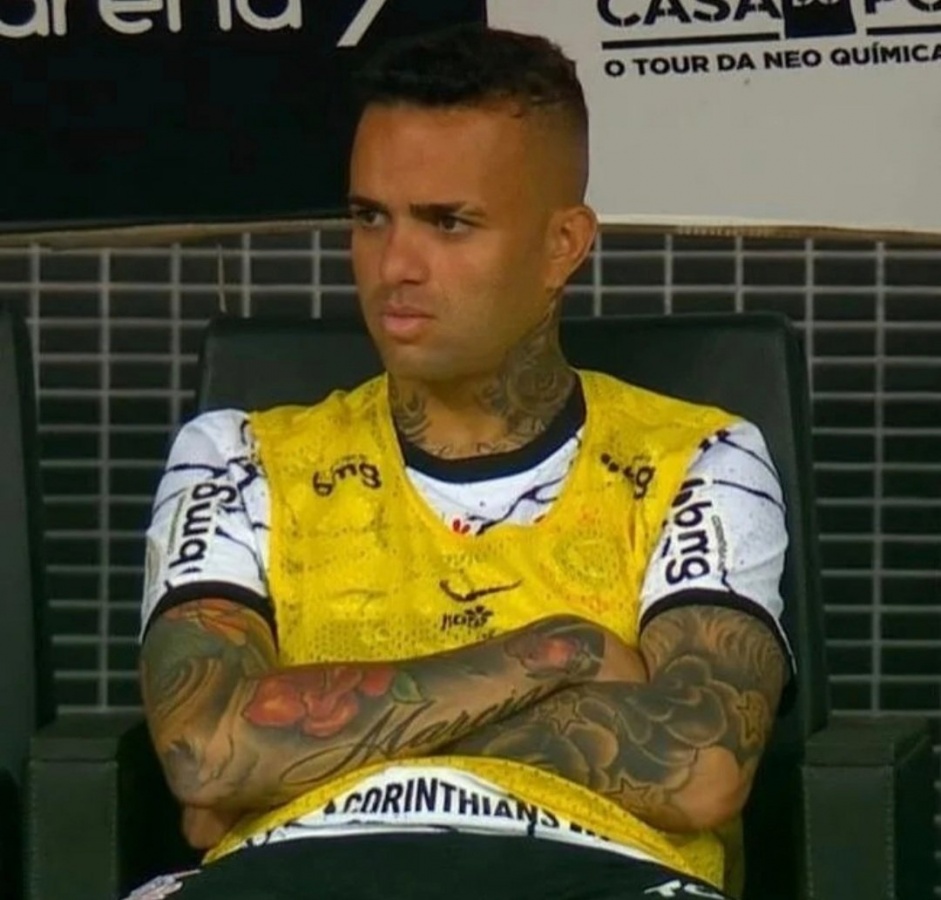 Luan no saiu do banco nos ltimos quatro jogos do Corinthians, diante de Cuiab, Flamengo, Santos e Cear