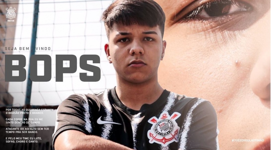 BOPS refora a equipe de Free Fire do Corinthians