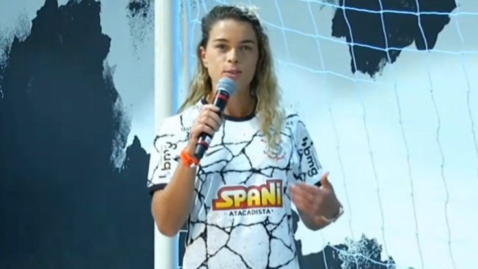Spani foi anunciada na ltima quarta-feira como patrocinadora mster do time feminino do Corinthians