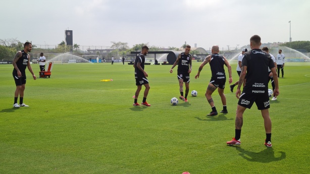 Corinthians realizou a penúltima atividade antes do jogo contra o Juventude, na terça-feira