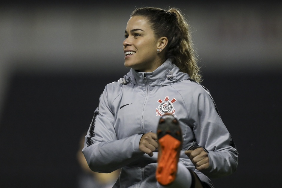 Tamires comemorou o caminho do Corinthians feminino rumo a autossustentabilidade em meio a busca pelo tricampeonato Brasileiro